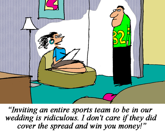 Sports Betting Cartoon February 2010
