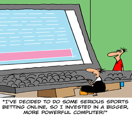 Betting Cartoon